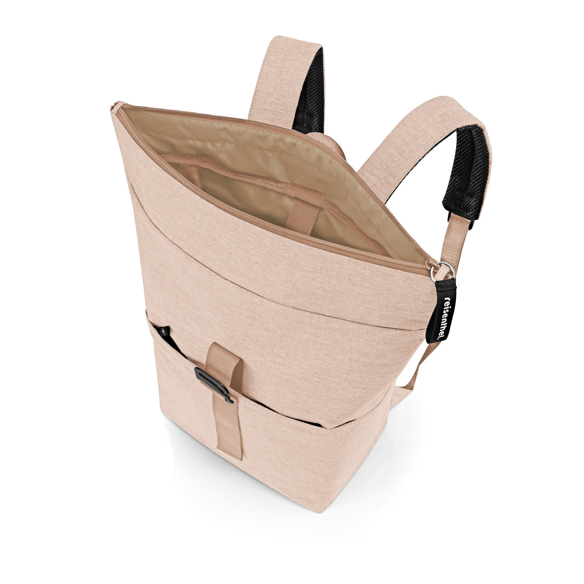 reisenthel rolltop backpack twist coffee Freisteller 3