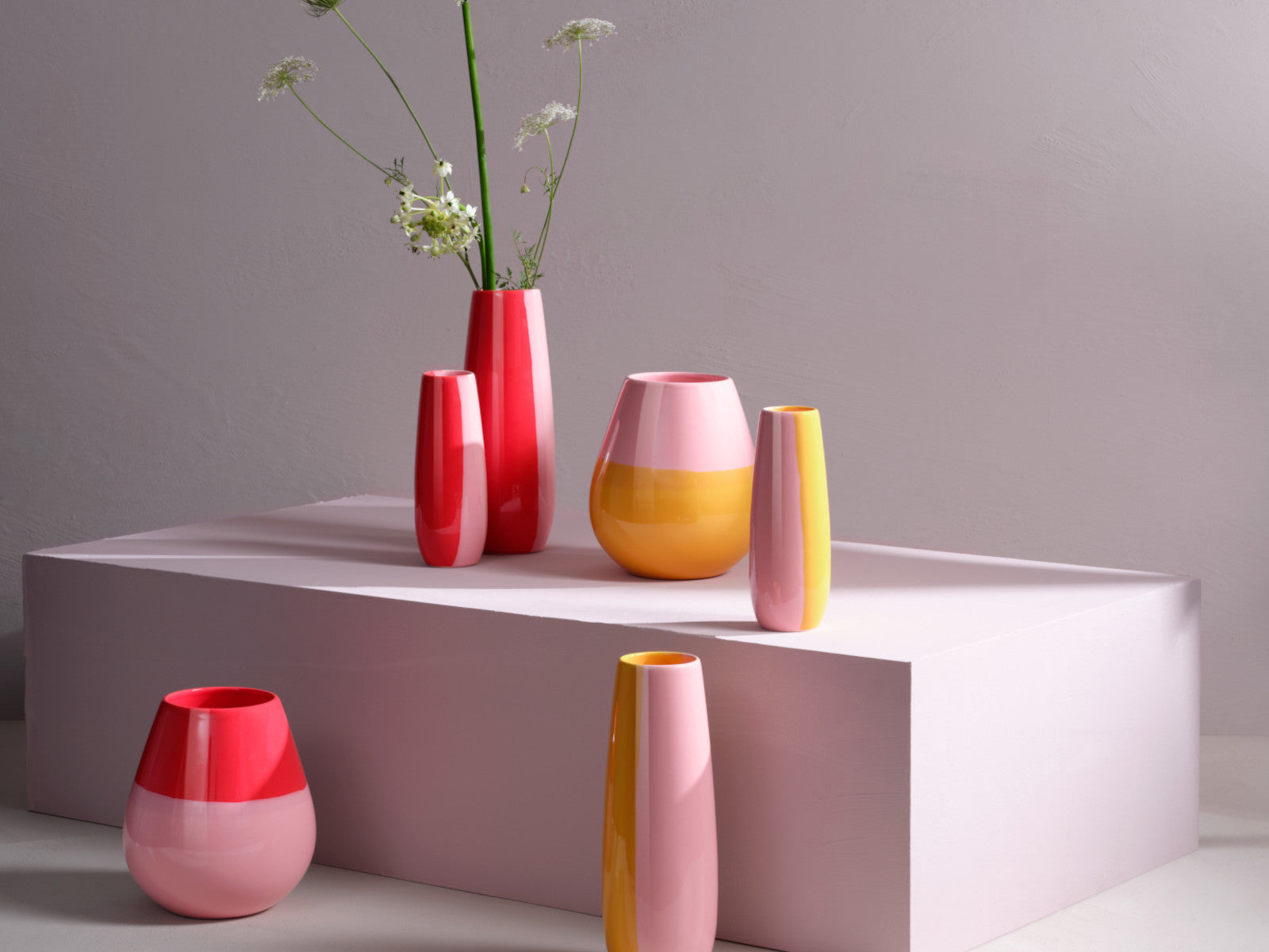 ASA ease Vase strawberry smoothie 25 cm Lifestyle 