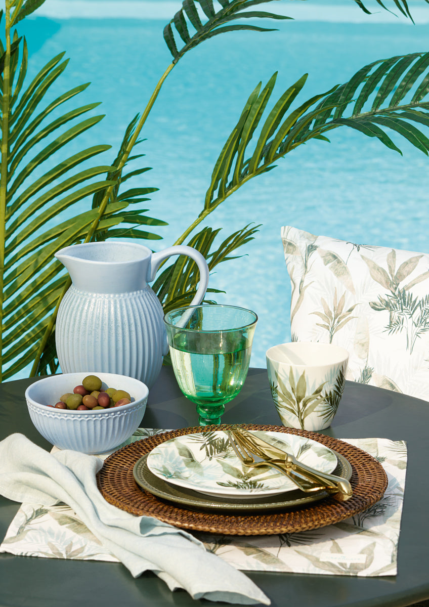 Greengate Eira Sitzkissen white 50x50cm Lifestyle 2