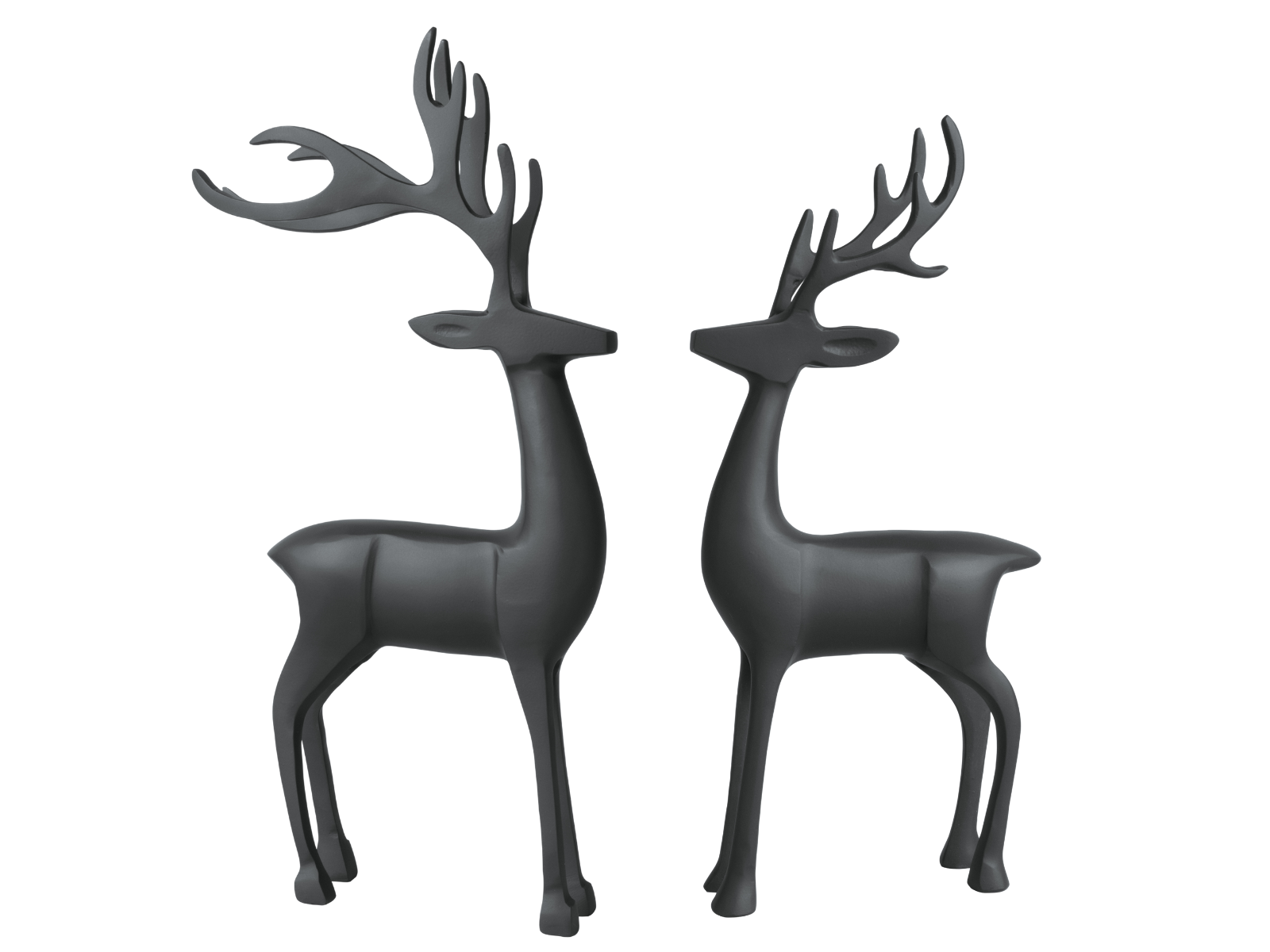 Villeroy & Boch Christmas Chic Hirsch schwarz 2tlg - Produktbild 1