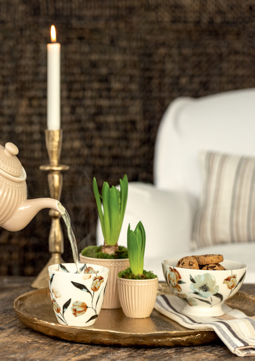 Greengate Eliana Frühstücksteller white 20,2cm Lifestyle 1