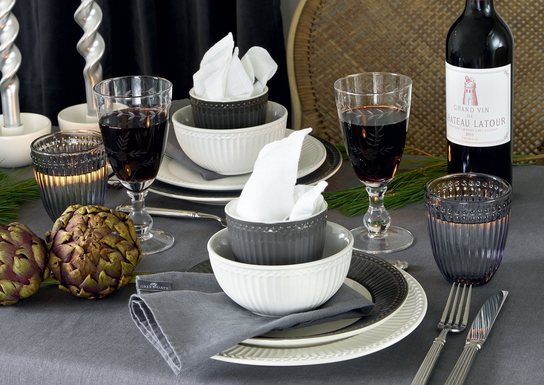 Greengate Alice Müslischale white 14 cm Set6 Lifestyle6