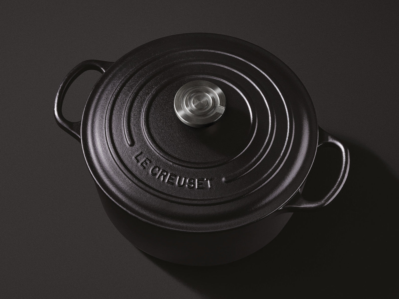 Le Creuset Bräter Signature oval schwarz matt 35cm - Produktbild 6