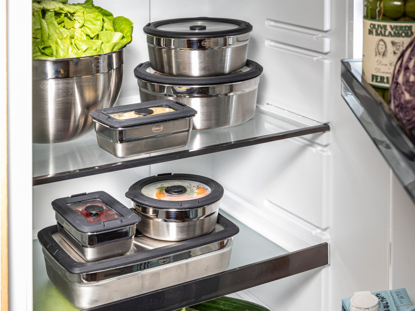 Rösle FLEXX 2GO Dose eckig 23,2x14,3cm 1l Lifestyle 8