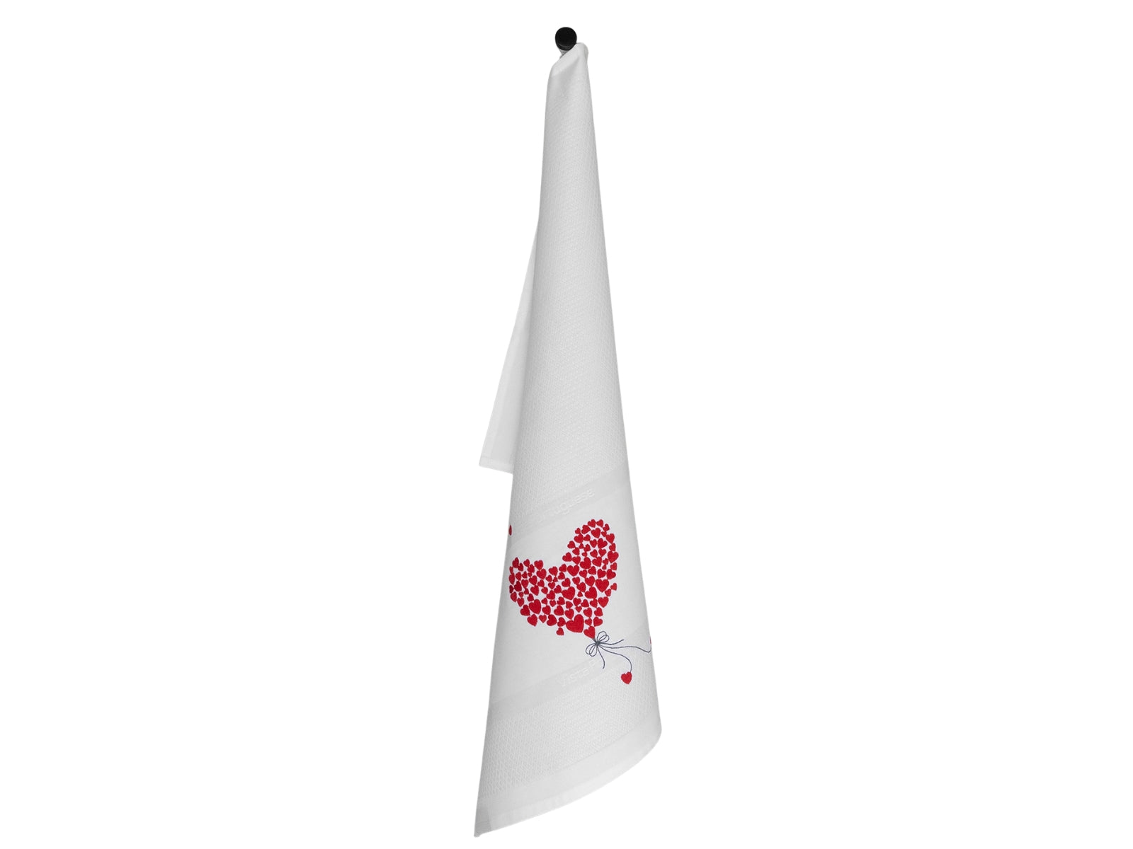 Vista Portuguese Geschirrtuch Flying Heart weiß 50x70cm - Produktbild 1