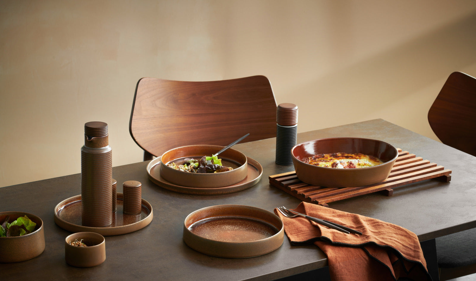 ASA kitchen'art Auflaufform brown 8cm Lifestyle