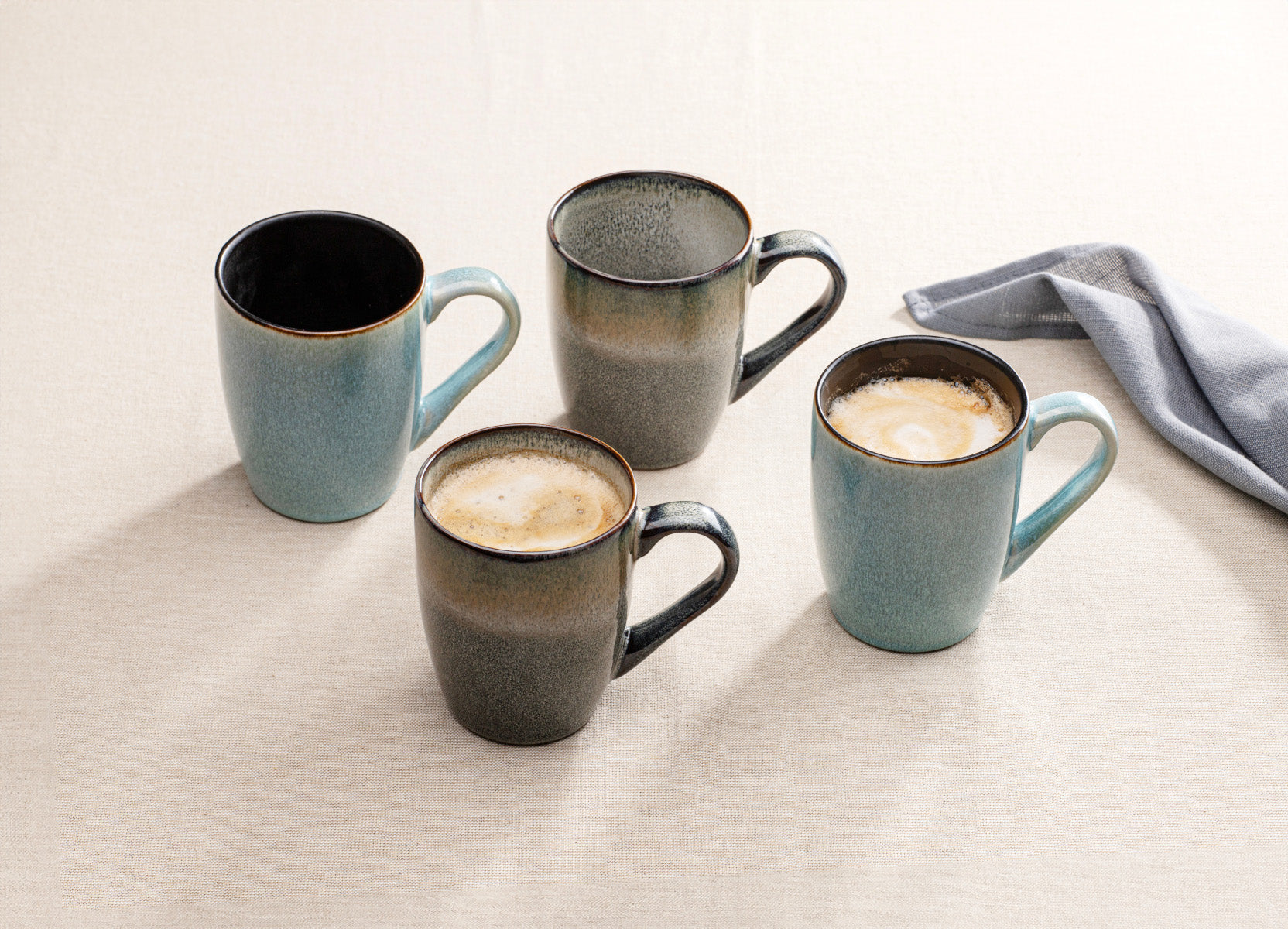 ladelle Fusion mokka Mug 4er Set 10,5cm Fresteller3