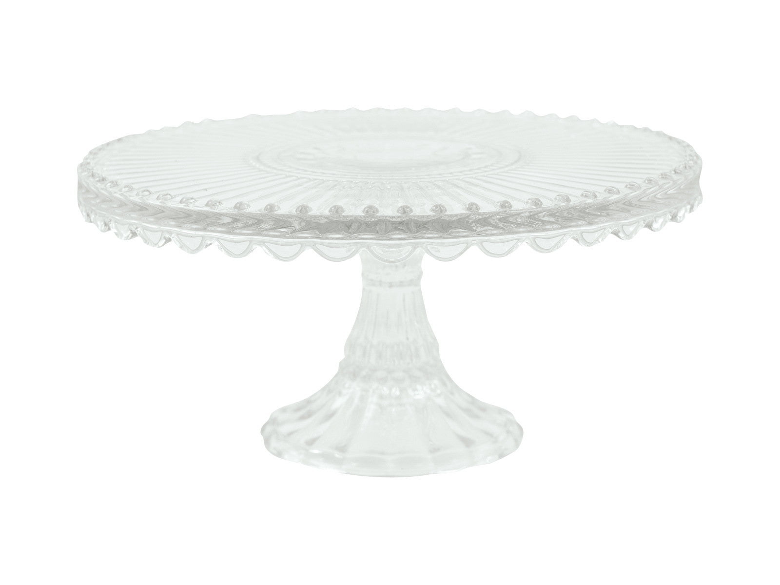 Greengate Alice Tortenplatte clear medium 20cm Freisteller 