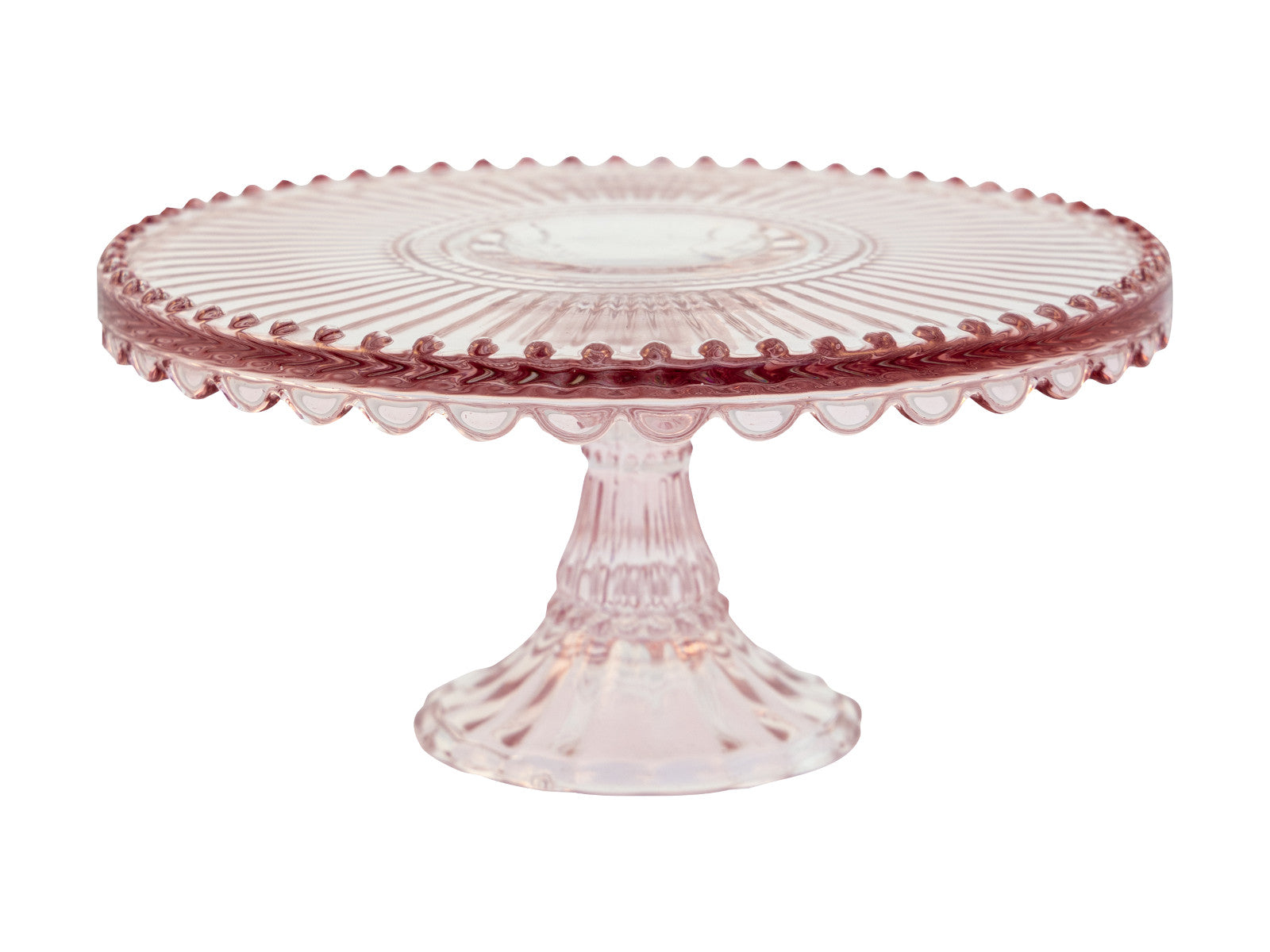 Greengate Alice Tortenplatte pale pink medium 20cm Freisteller 