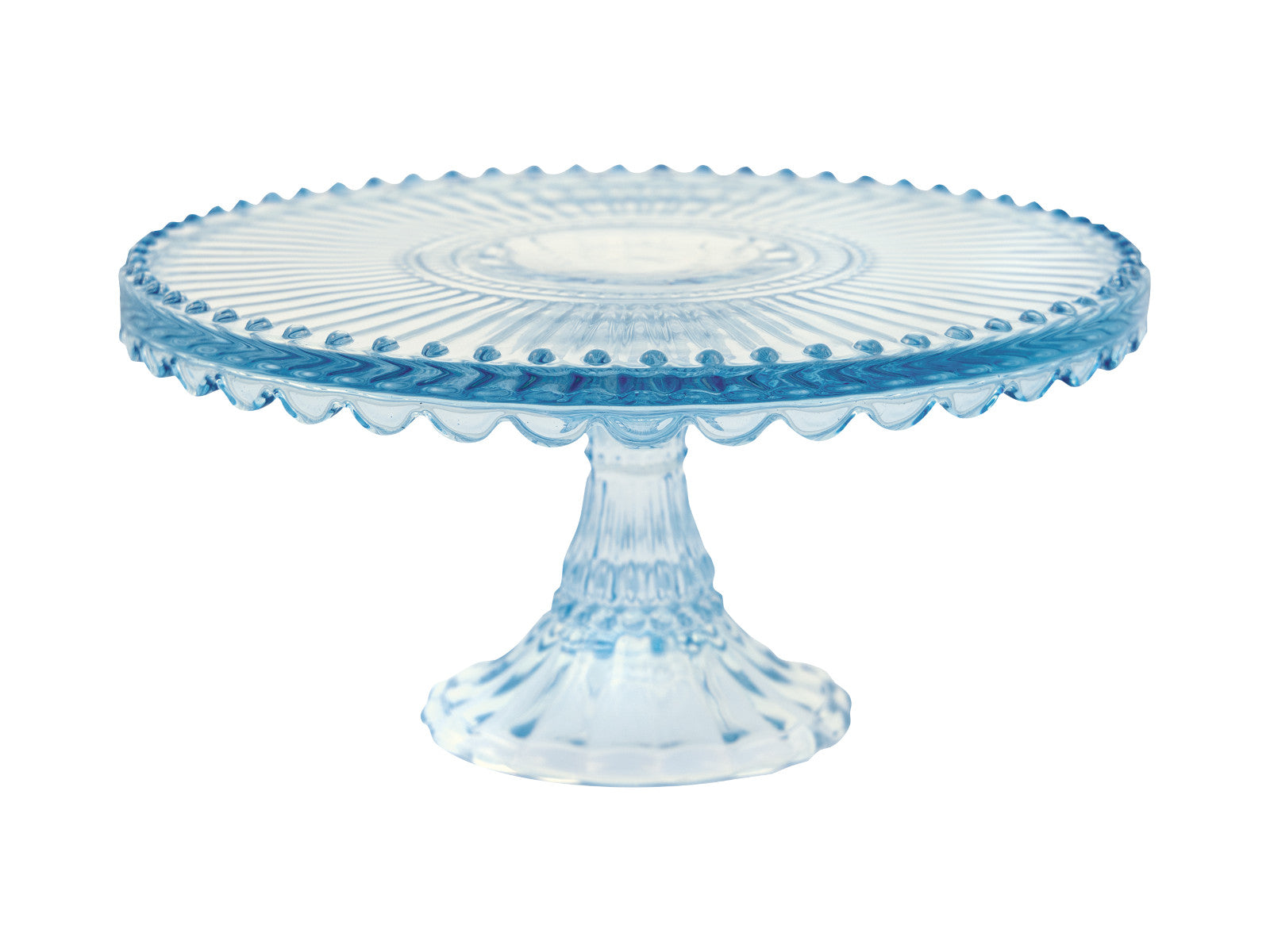 Greengate Alice Tortenplatte pale blue medium 20cm Freisteller 