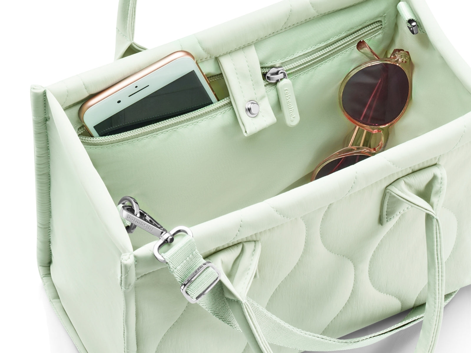 reisenthel daily shopper XS puffer iced matcha - Produktbild 4