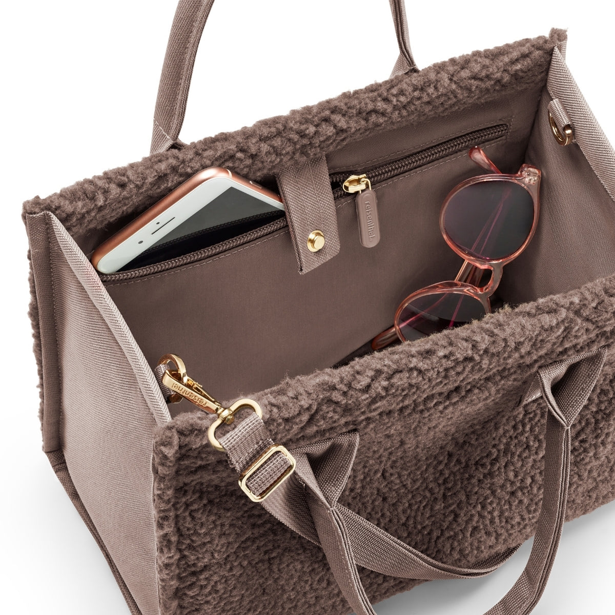 reisenthel daily shopper XS teddy chocolate - Produktbild 4