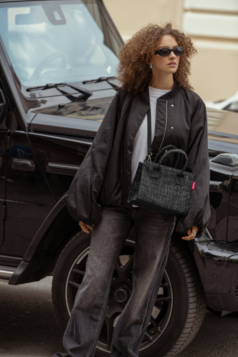 reisenthel daily shopper XS bouclé black - Produktbild 13