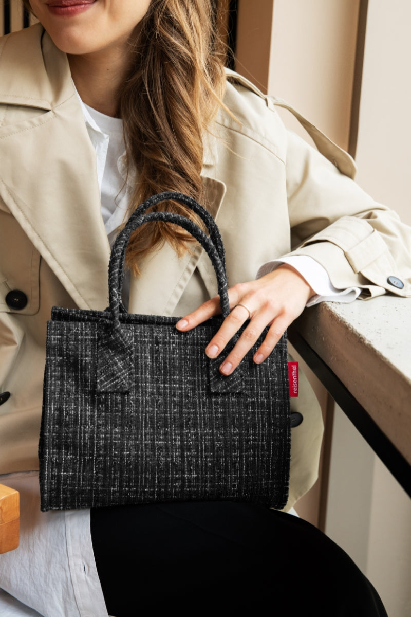reisenthel daily shopper XS bouclé black - Produktbild 9