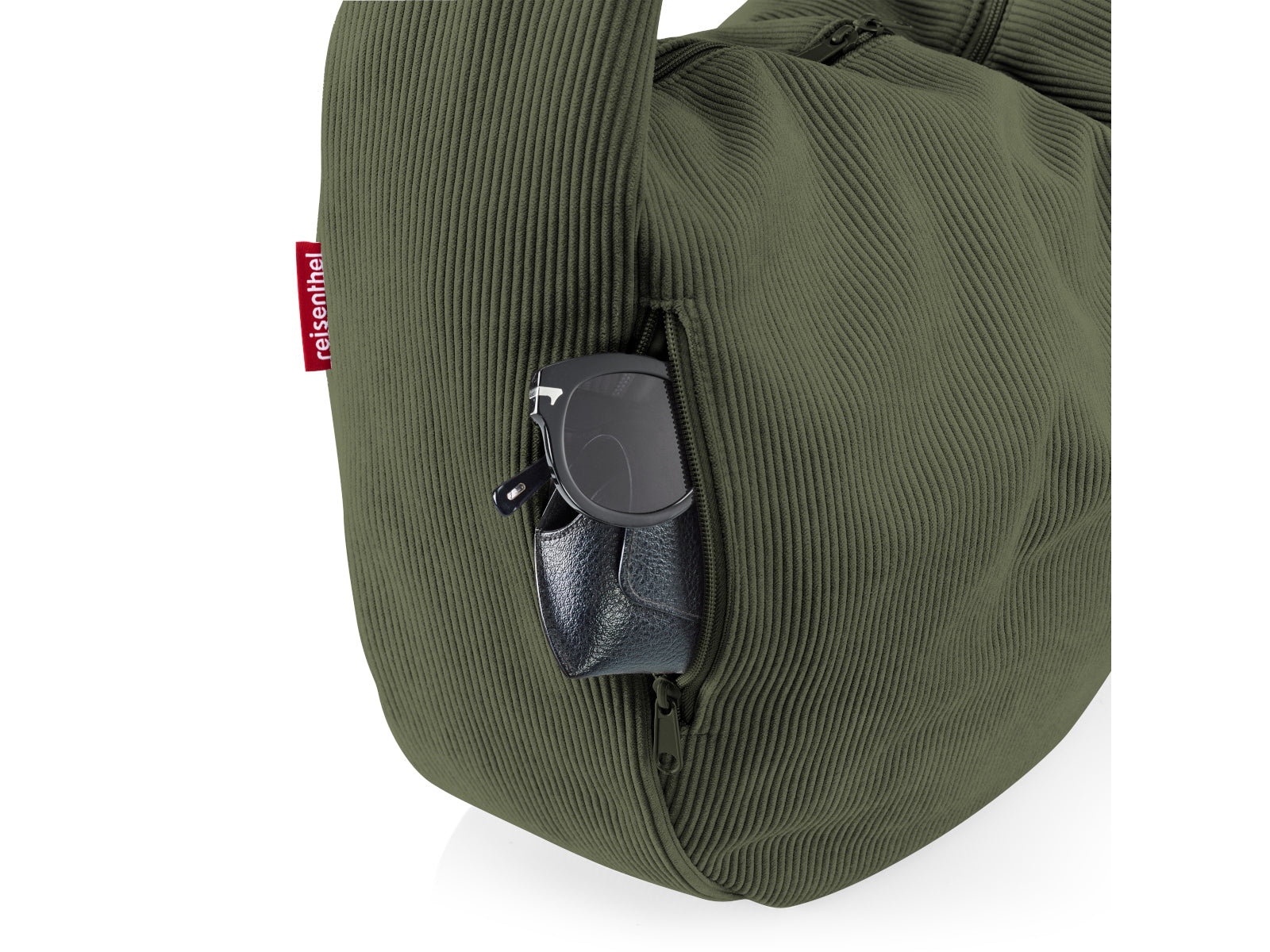 reisenthel moonbag cord dark matcha Freisteller4