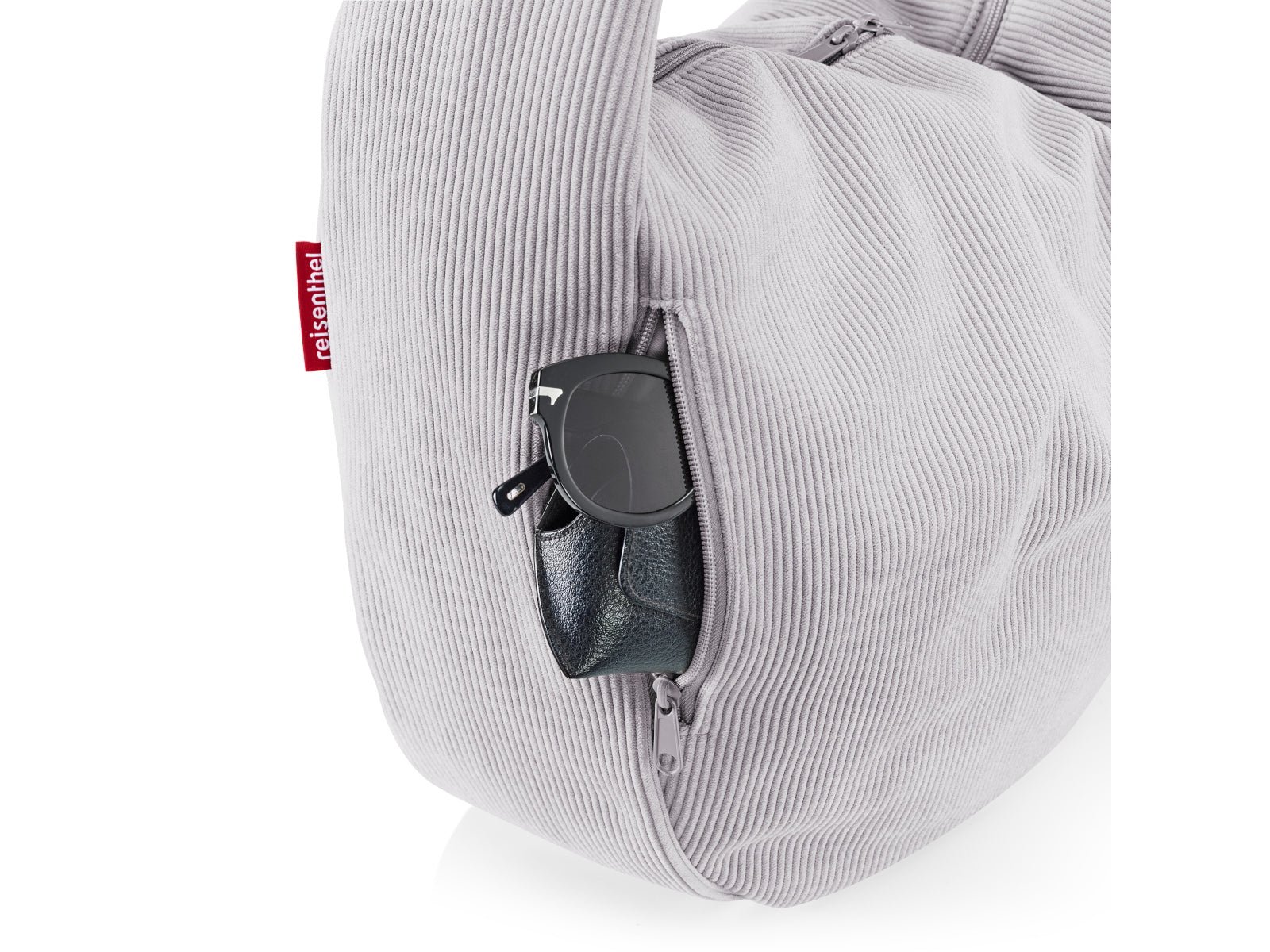 reisenthel moonbag cord grey Freisteller4