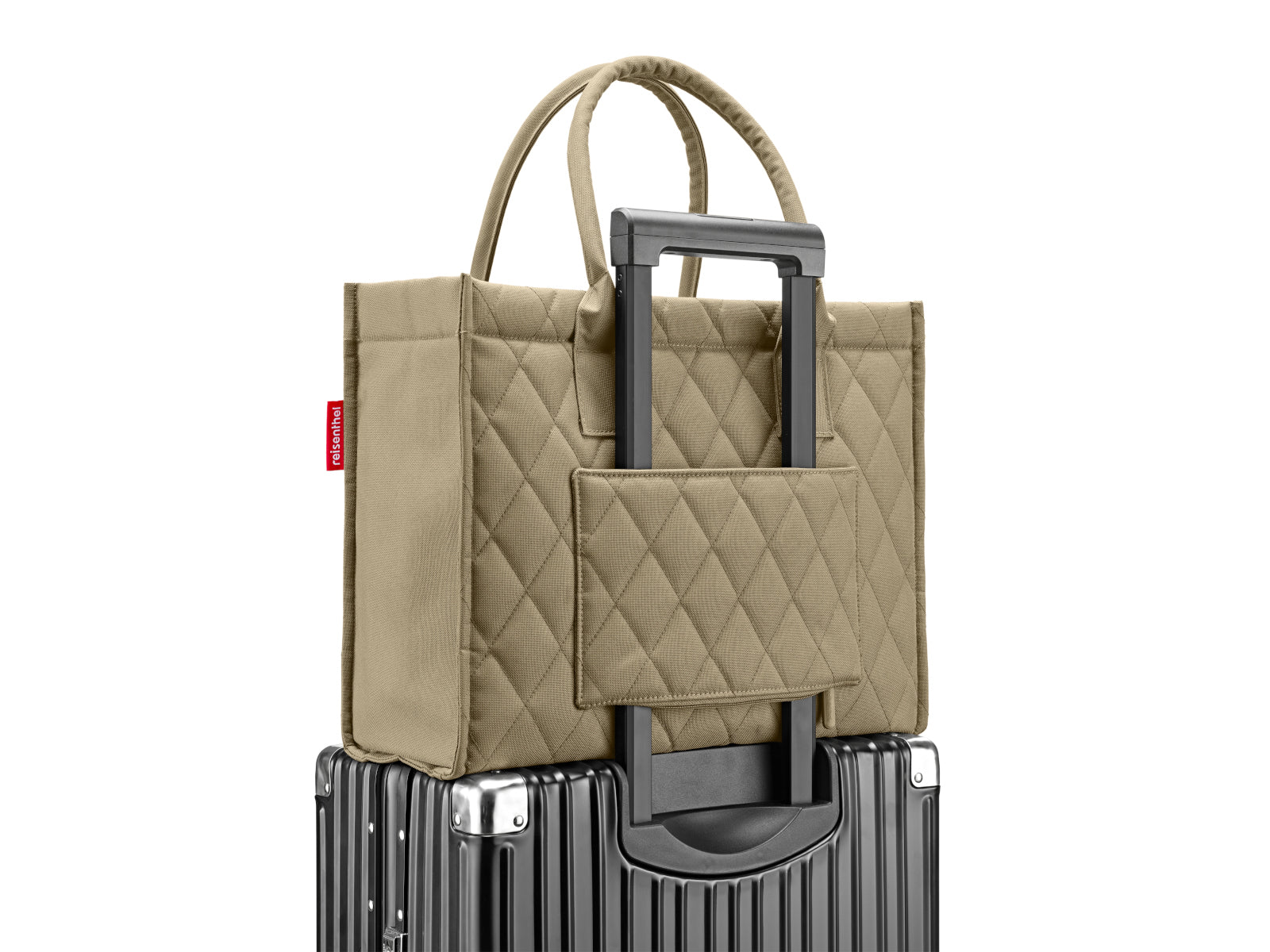 reisenthel daily shopper business rhombus olive Freisteller9