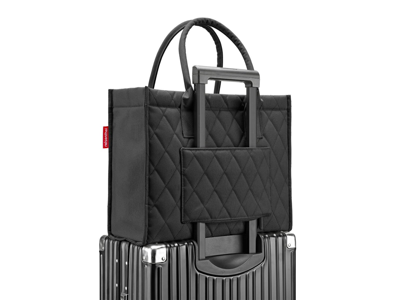 reisenthel daily shopper business rhombus black Freisteller10