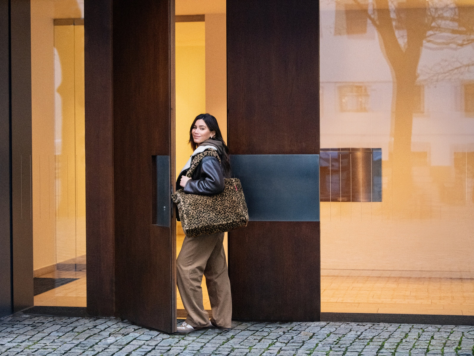 reisenthel softshopper leo fake fur - Produktbild 8