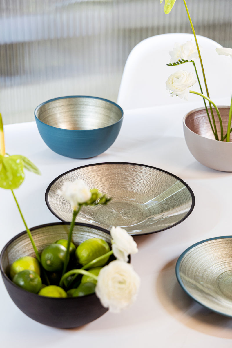 Rosenthal Glass Bowls Black Schale 21 cm Lifestyle 3