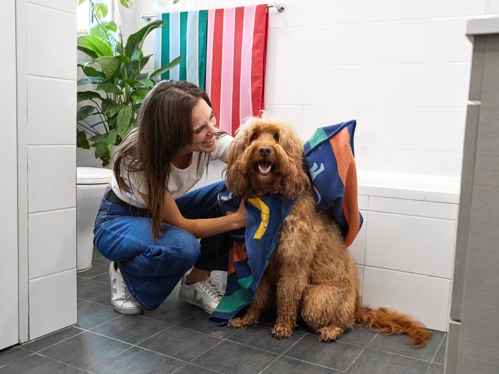 Dock & Bay Hundehandtuch M Go Long 90x50cm - Produktbild 10