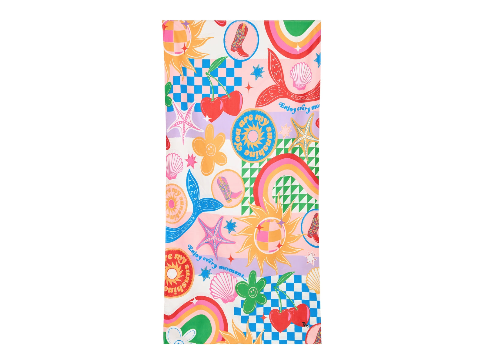 Dock & Bay Kids Beach Towel L Good Vibes Club 160x90cm - Produktbild 5