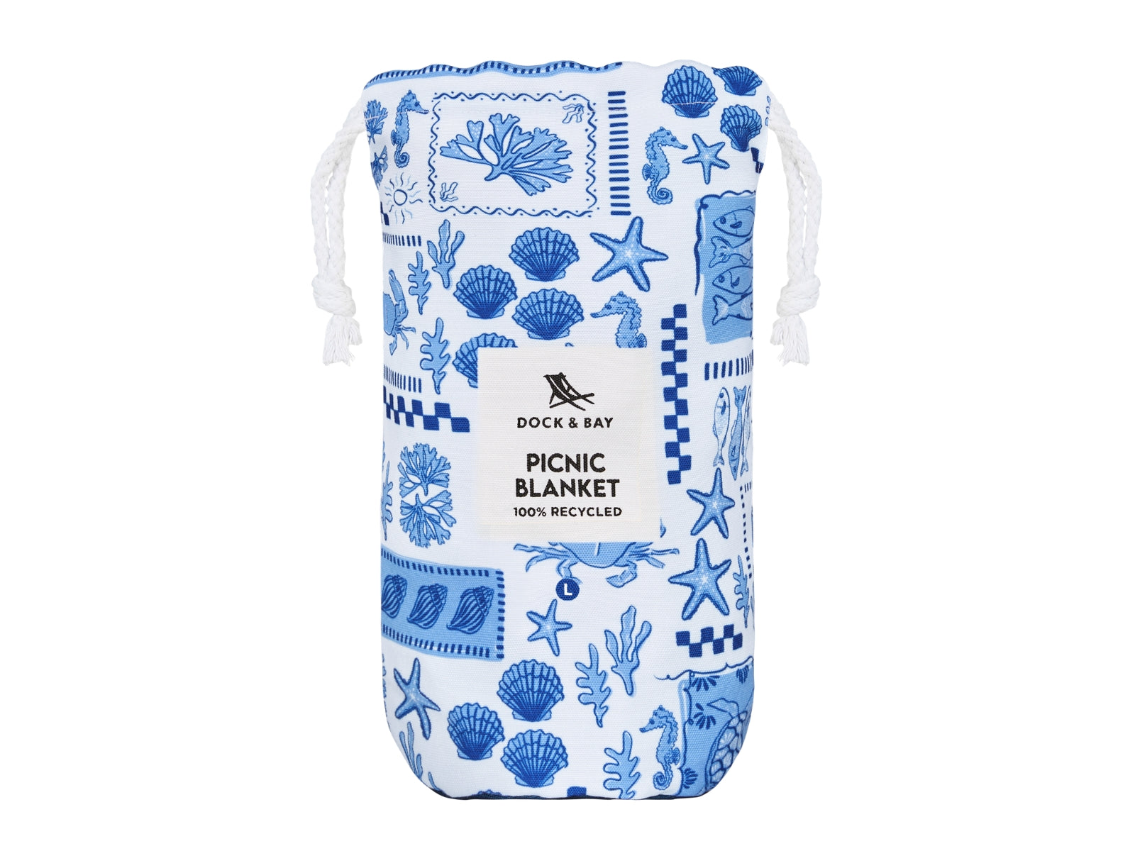 Dock & Bay Picnic Blanket L Grecian Shores 170x170cm - Produktbild 2
