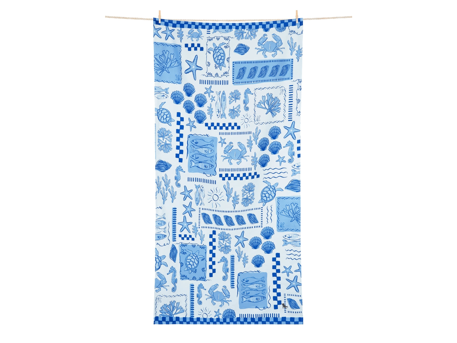 Dock & Bay Beach Towel XL Grecian Shores 200x90cm - Produktbild 6
