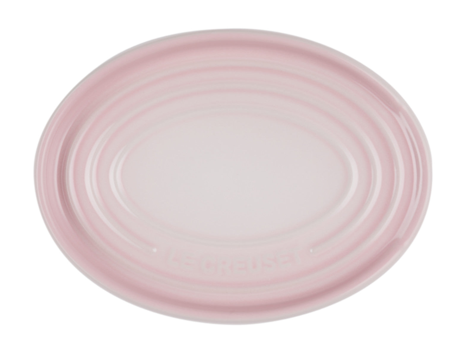 Le Creuset Löffelablage oval shell pink 16cm Freisteller 4