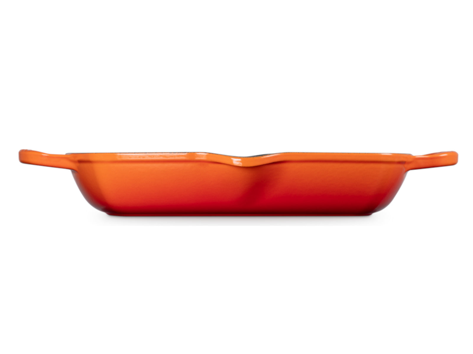 Le Creuset Grillpfanne Signature quatratisch ofenrot 30cm Freisteller 3