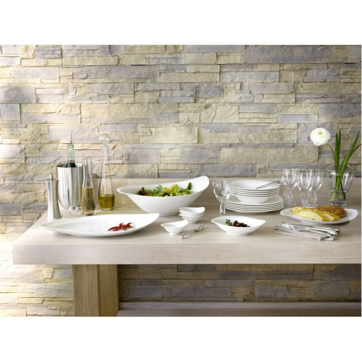 Villeroy & Boch New Cottage Spec. Serve Salad Schale 34 cm - Produktbild 2