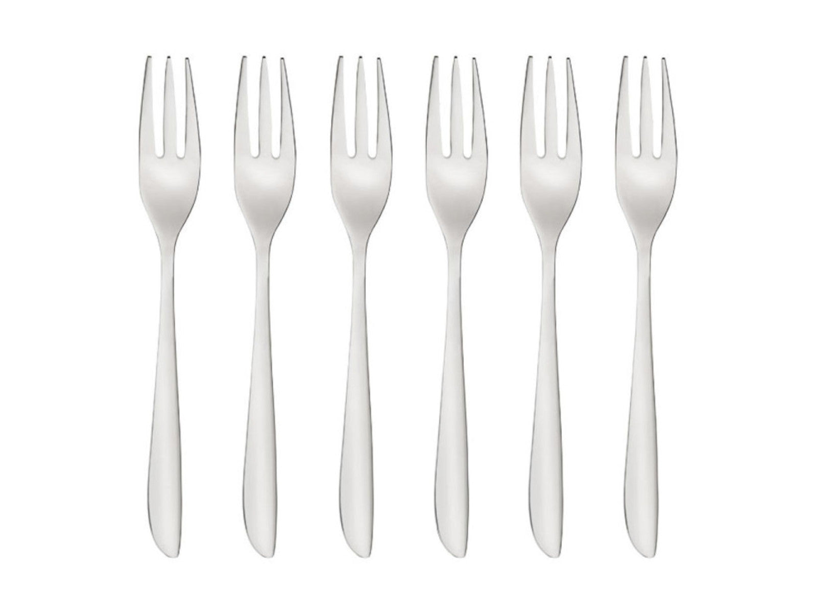 Sambonet Leaf Kuchengabeln Set6 Edelstahl