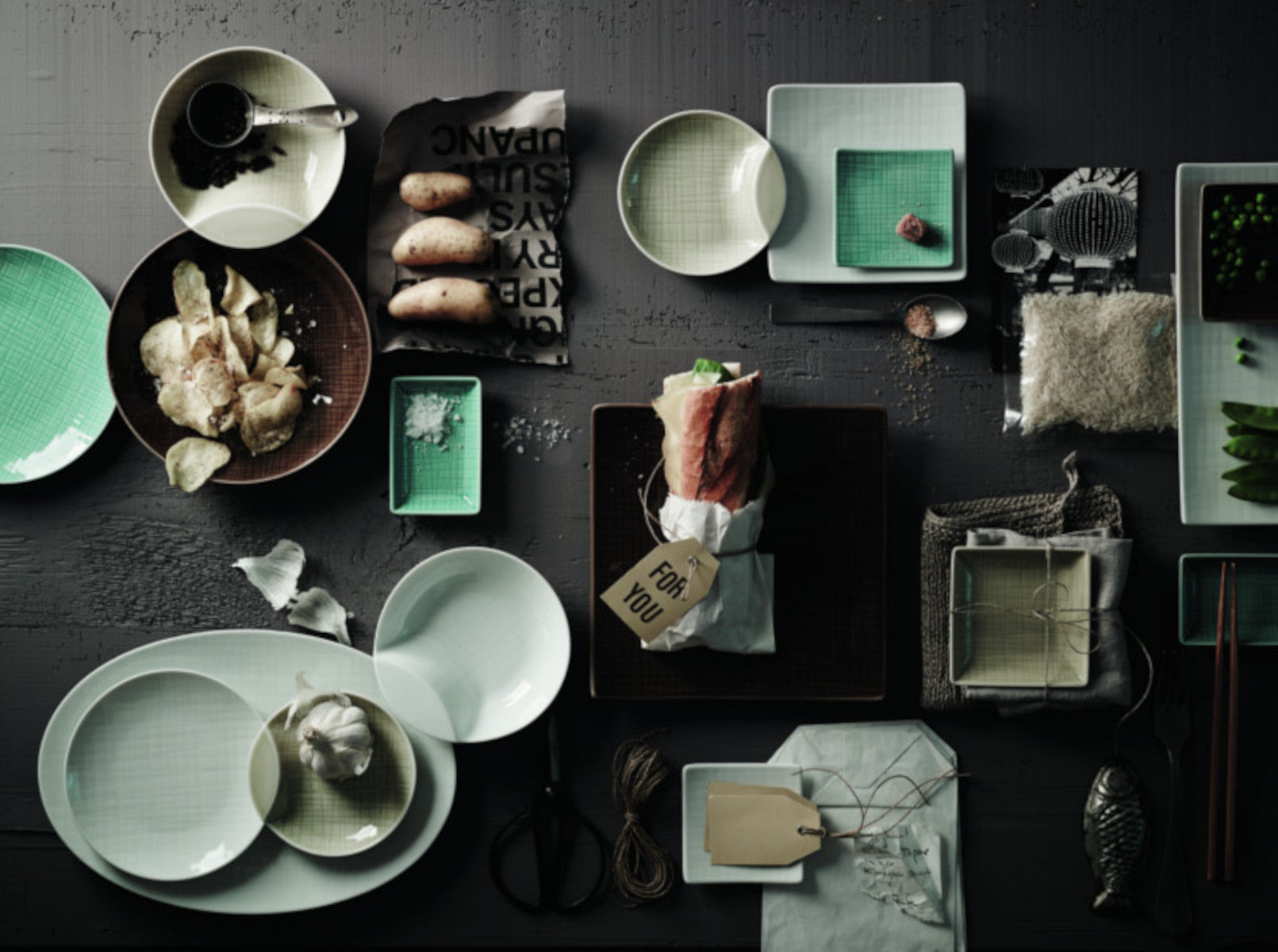 Rosenthal Mesh Colours Cream Espresso-Untertasse 12 cm Lifestyle 1