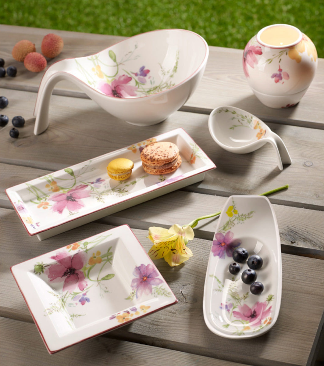 Villeroy & Boch Mariefleur Gifts Schale rechteckig 23,6 x 9,7 cm Lifestyle