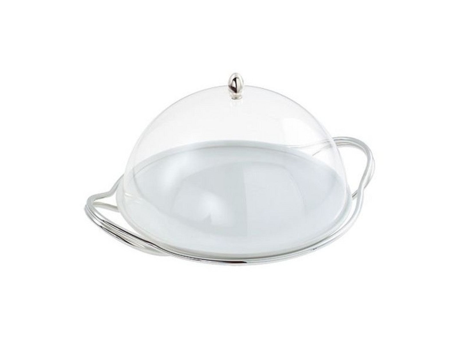 Sambonet Living Platte mit Gestell rund 32cm (5641) Freisteller 