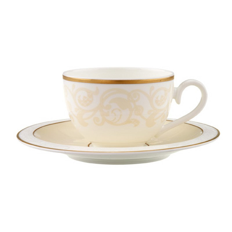 Villeroy & Boch Ivoire Kaffee-/Teetasse mit Untertasse 2tlg.
