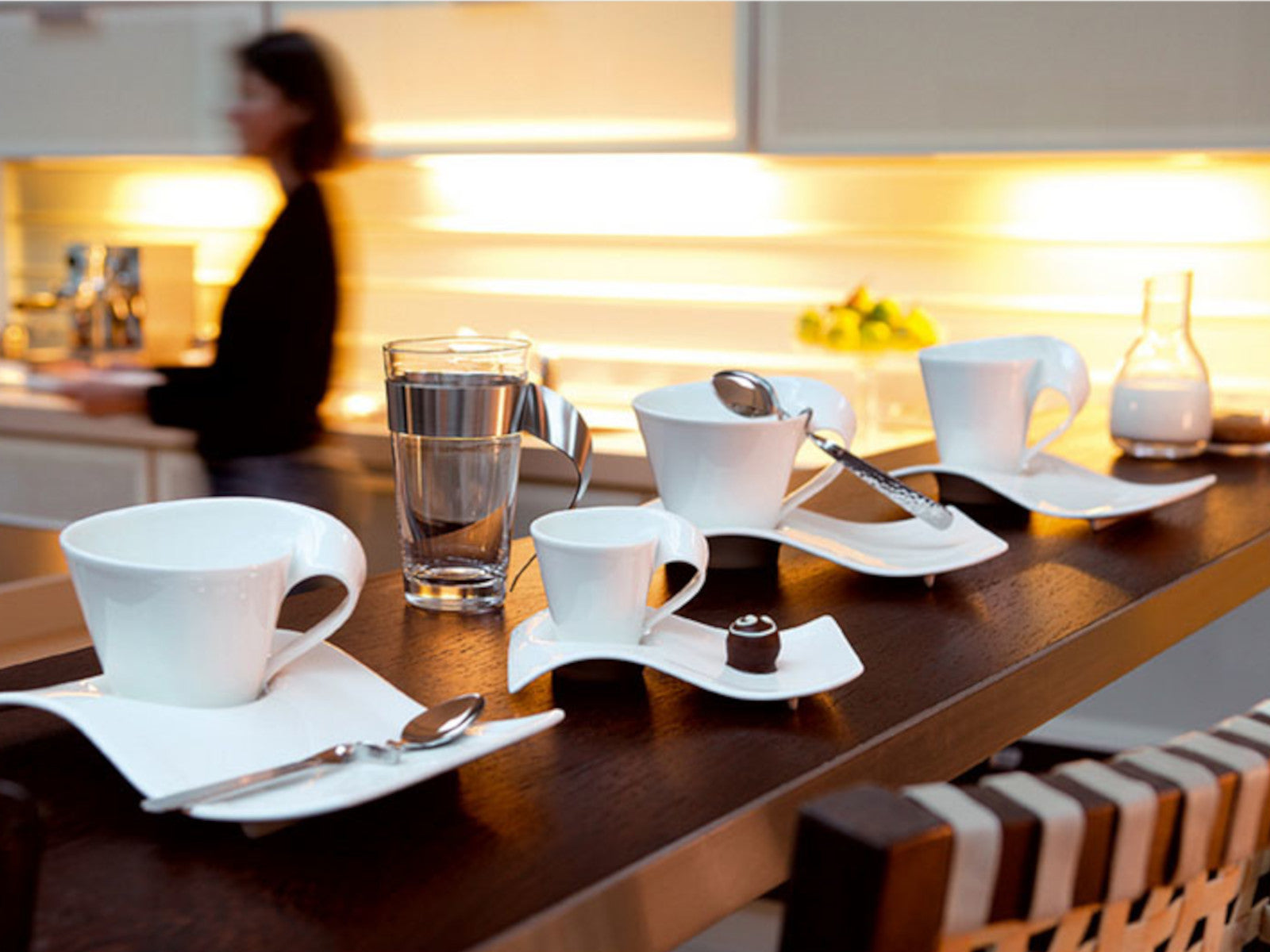 Villeroy & Boch New Wave Caffe Café au lait Obertasse 0,4 l Lifestyle 