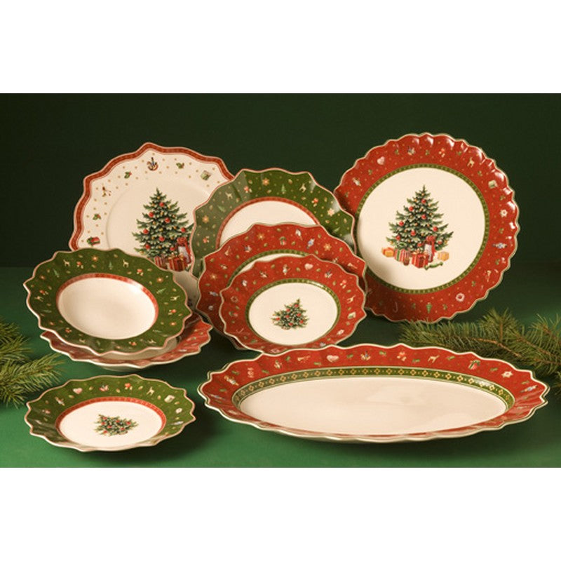 Villeroy & Boch Toy's Delight Frühstücksteller grün 24 cm Set6 Lifestyle