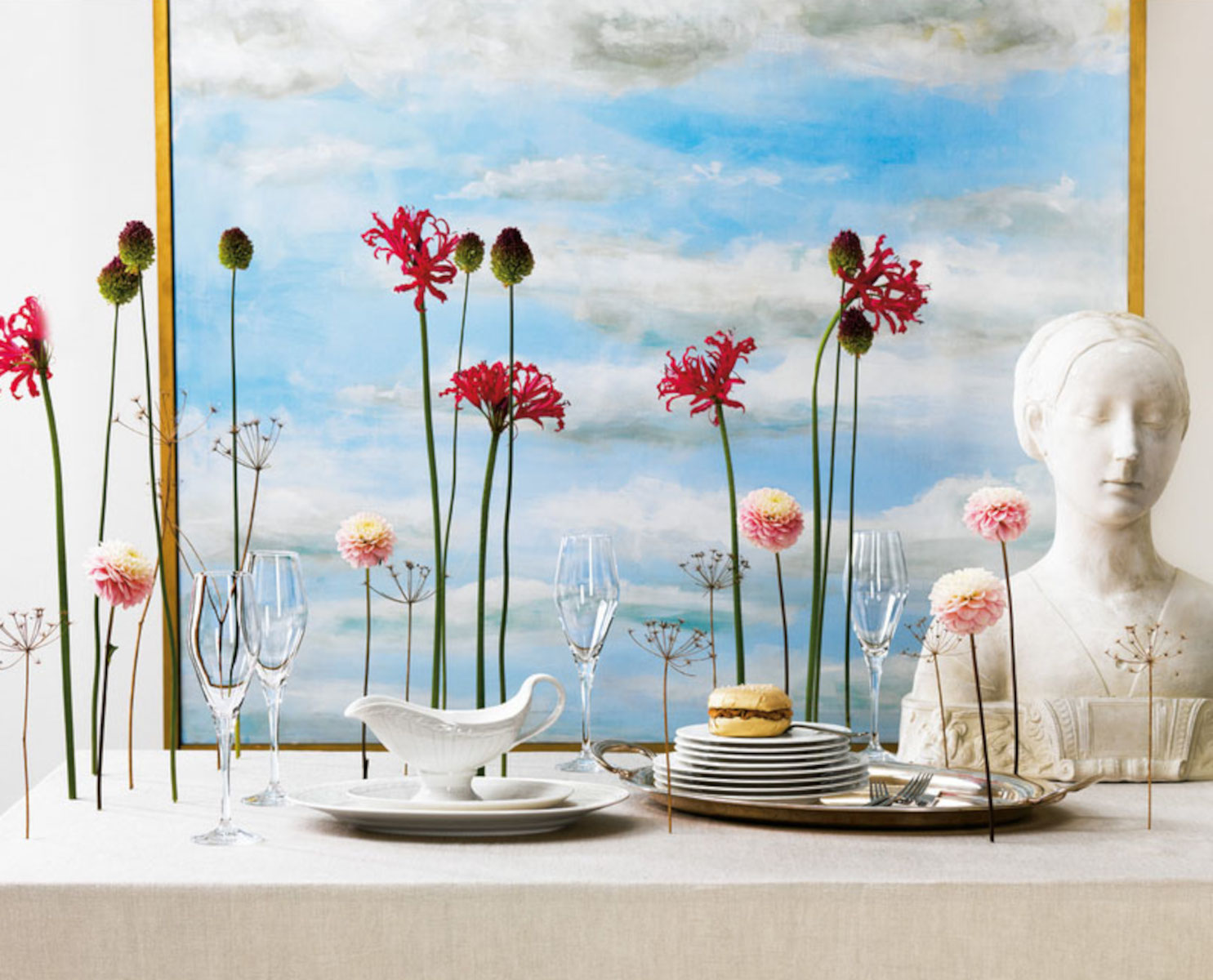 Villeroy & Boch Cellini Platte oval 40 cm Lifestyle 1