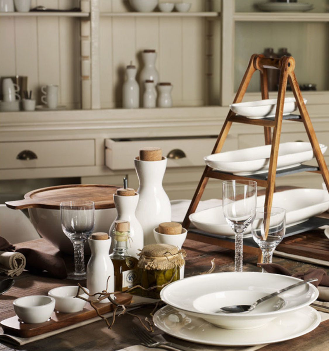 Villeroy & Boch Artesano Original Tablett Dipschälchen 30 cm Lifestyle