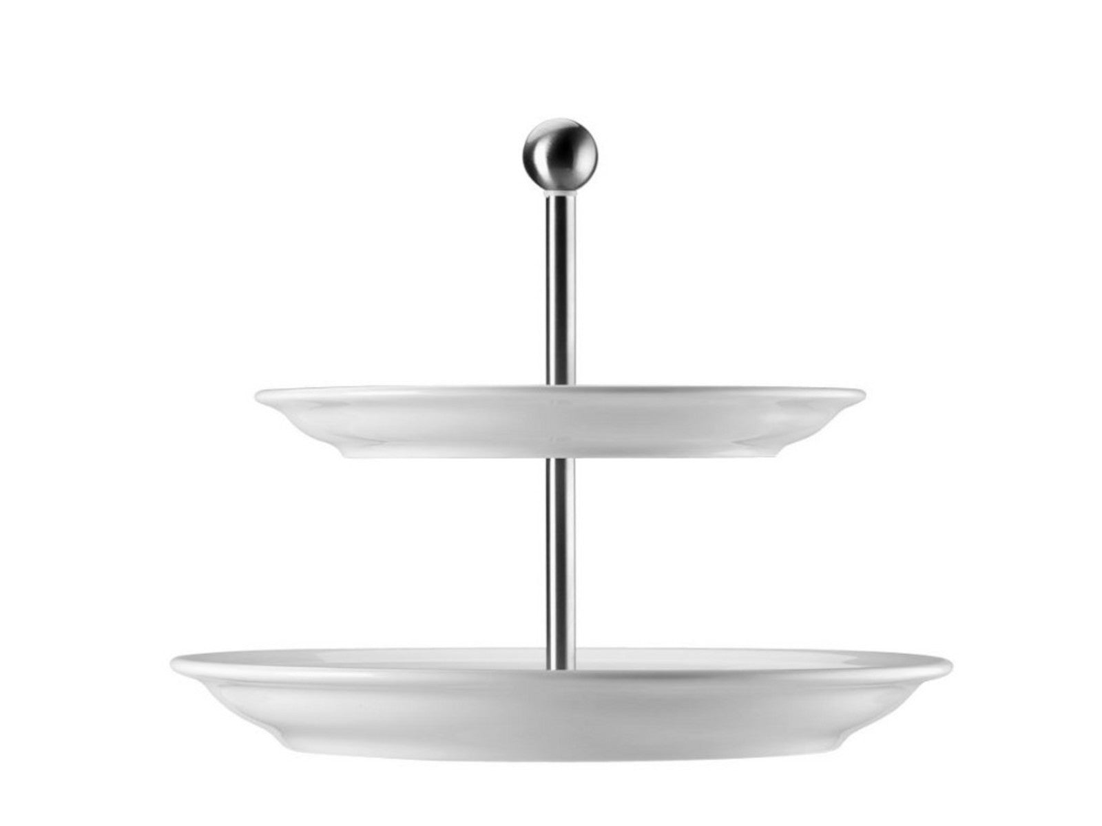 Thomas Trend weiss Etagere 2tlg. flache Teller Freisteller 