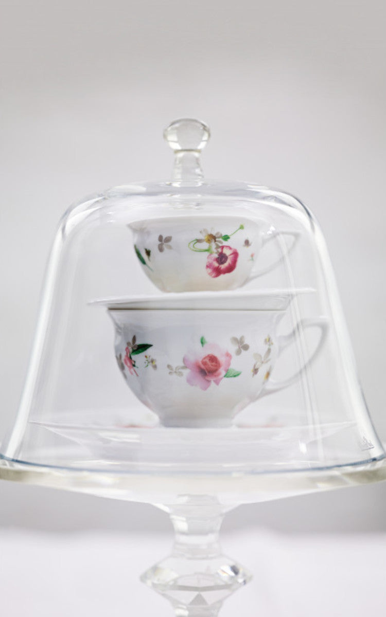 Rosenthal Maria Pink Rose Tee-Untertasse 16 cm Lifestyle 2