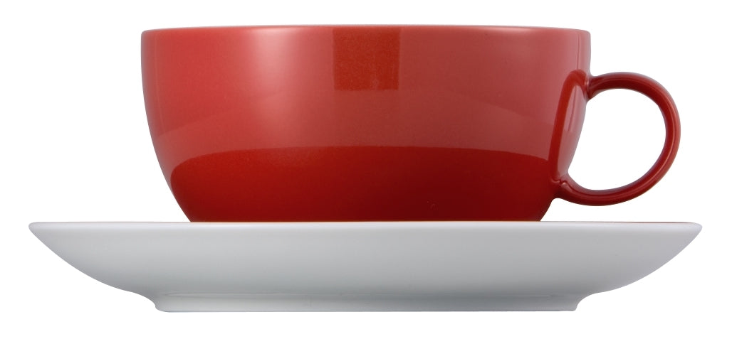 Thomas Sunny Day New Red Cappuccinotasse 2tlg.