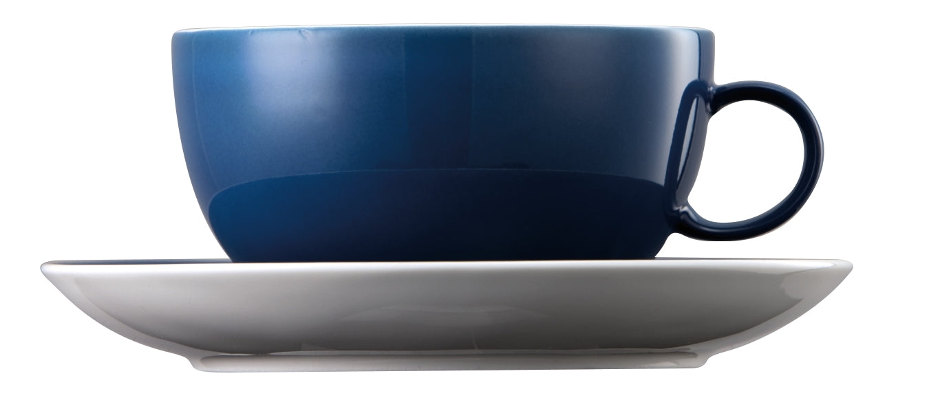 Thomas Sunny Day Petrol Cappuccinotasse 2tlg.