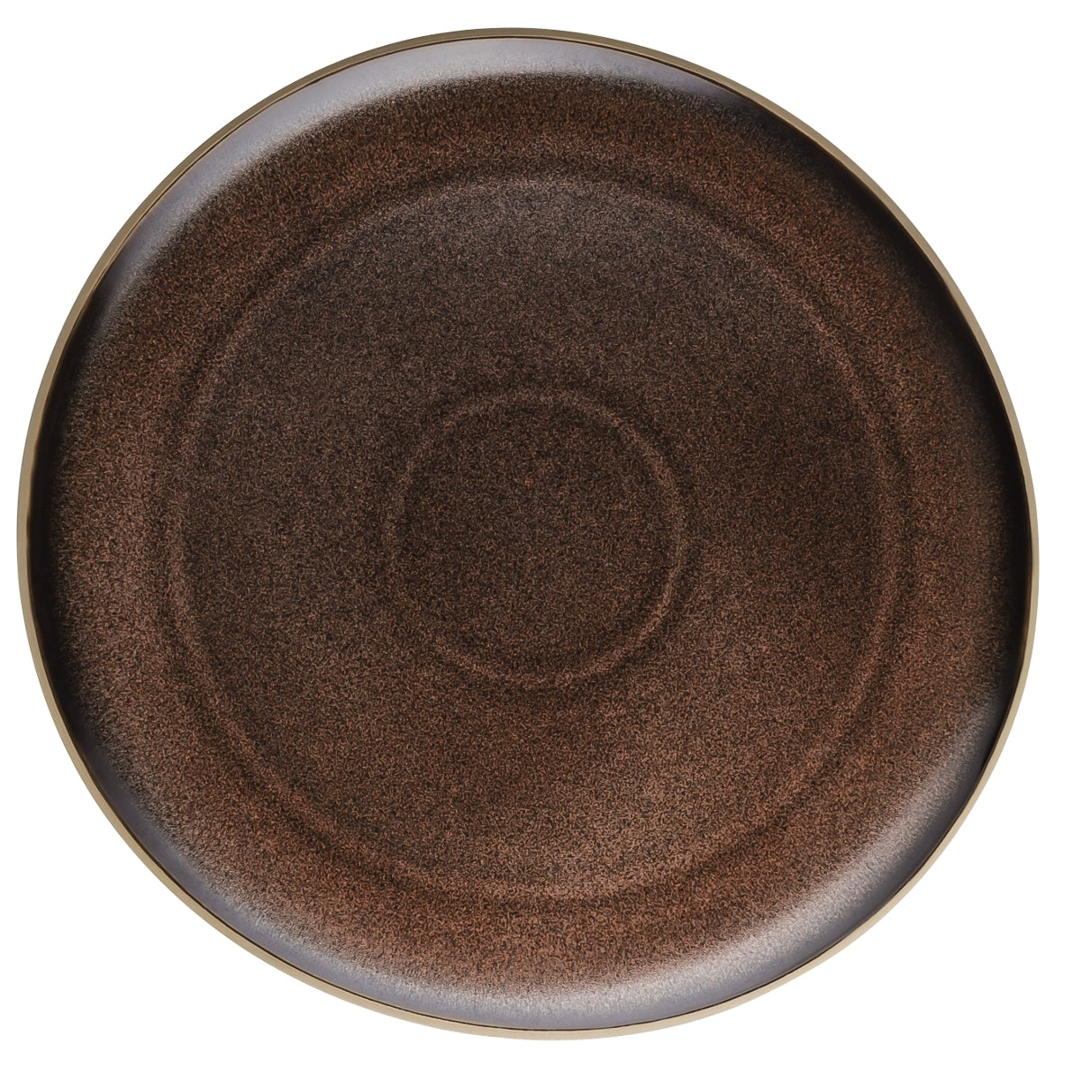 Rosenthal Junto Bronze Teller flach 27 cm