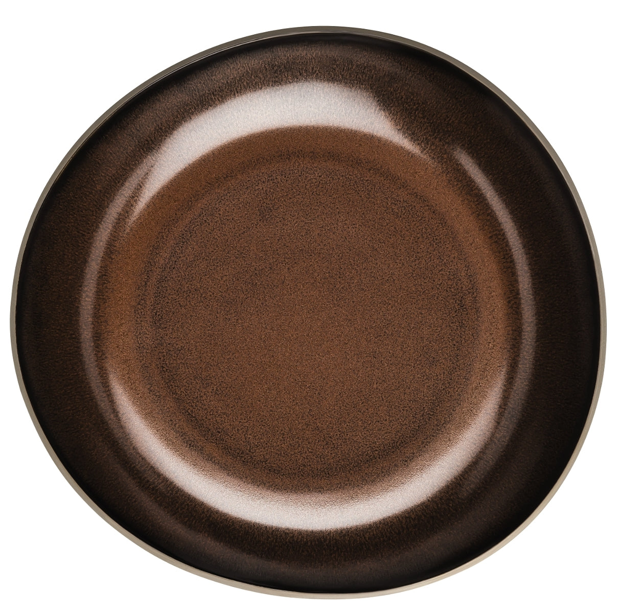 Rosenthal Junto Bronze Teller tief 28 cm