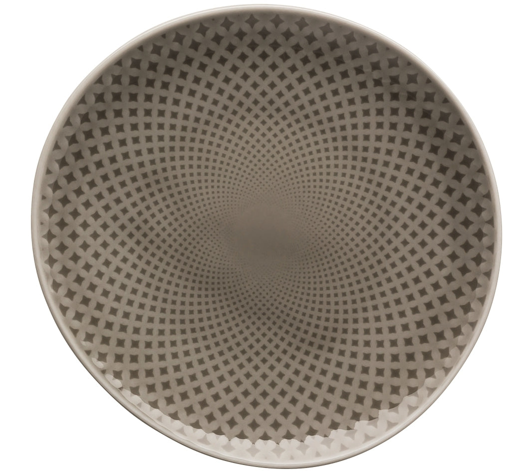 Rosenthal Junto Pearl Grey Teller flach 16 cm