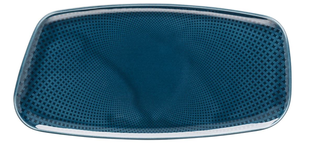 Rosenthal Junto Ocean Blue Platte 30 x 15 cm – Tischideen & Ambiente