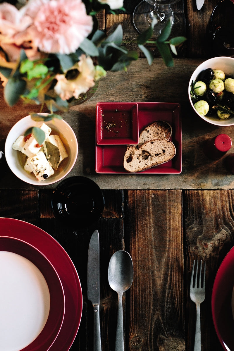 Arzberg Tric Amarena Platte quadr. 7 cm