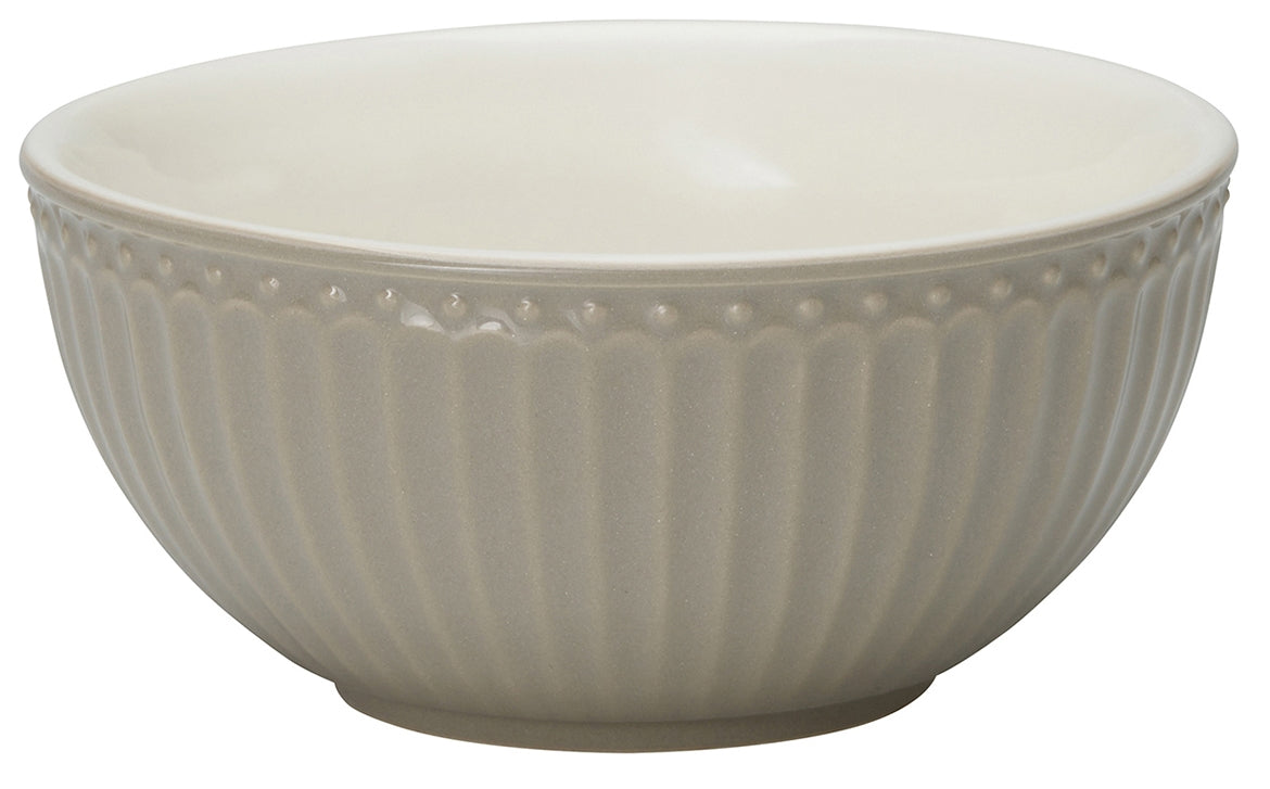 Greengate Alice Müslischale warm grey 14 cm